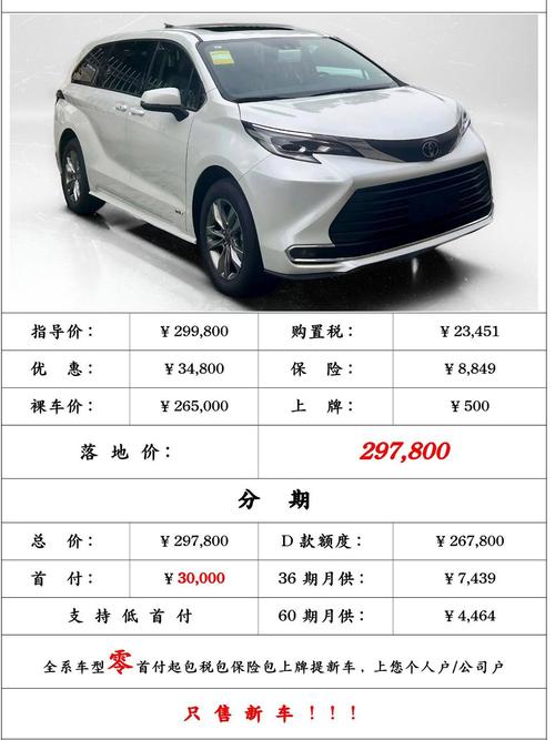 丰田塞纳国产最快上市时间／丰田塞纳国产啥时候上市